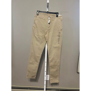 Men's American Eagle Outfitters Beige Slim Lived-In Khakis Waist 29